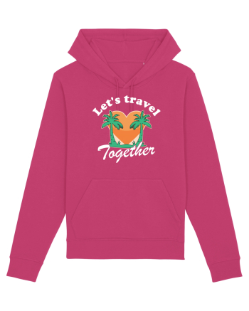 Let's travel together - dark colors Raspberry