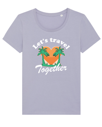 Let's travel together - dark colors Lavender