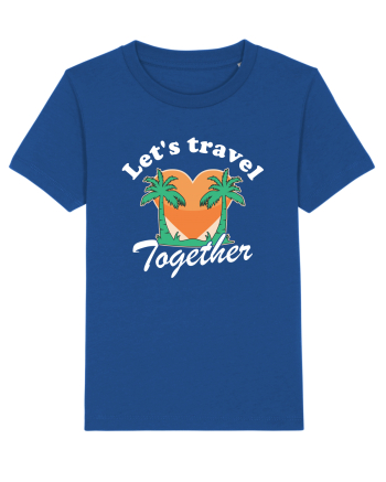 Let's travel together - dark colors Majorelle Blue