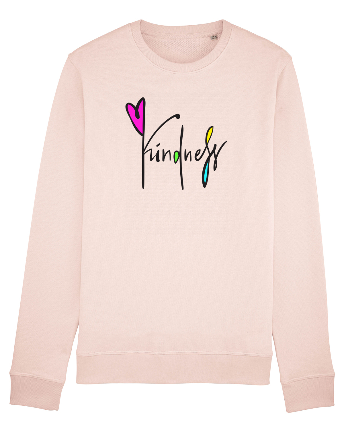Bluză mânecă lungă Unisex Rise Candy Pink