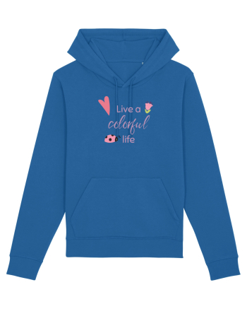 Live A Colorful Life Royal Blue