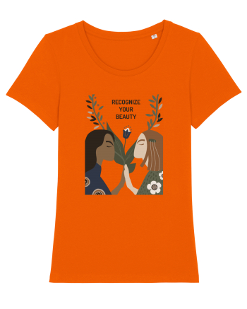 Recognize Your Beauty Bright Orange
