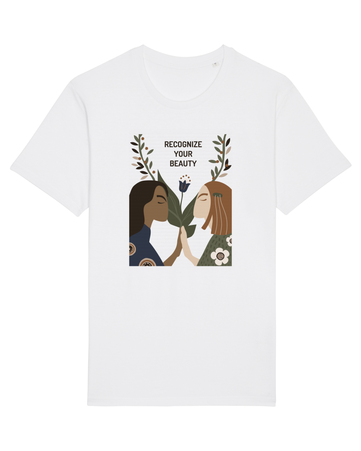 Tricou mânecă scurtă Unisex Rocker White