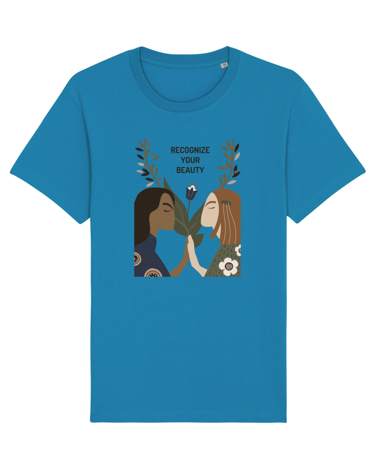 Tricou mânecă scurtă Unisex Rocker Azur