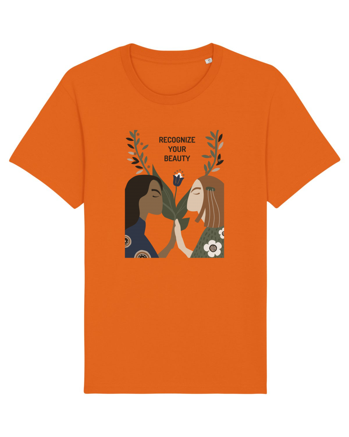 Tricou mânecă scurtă Unisex Rocker Bright Orange