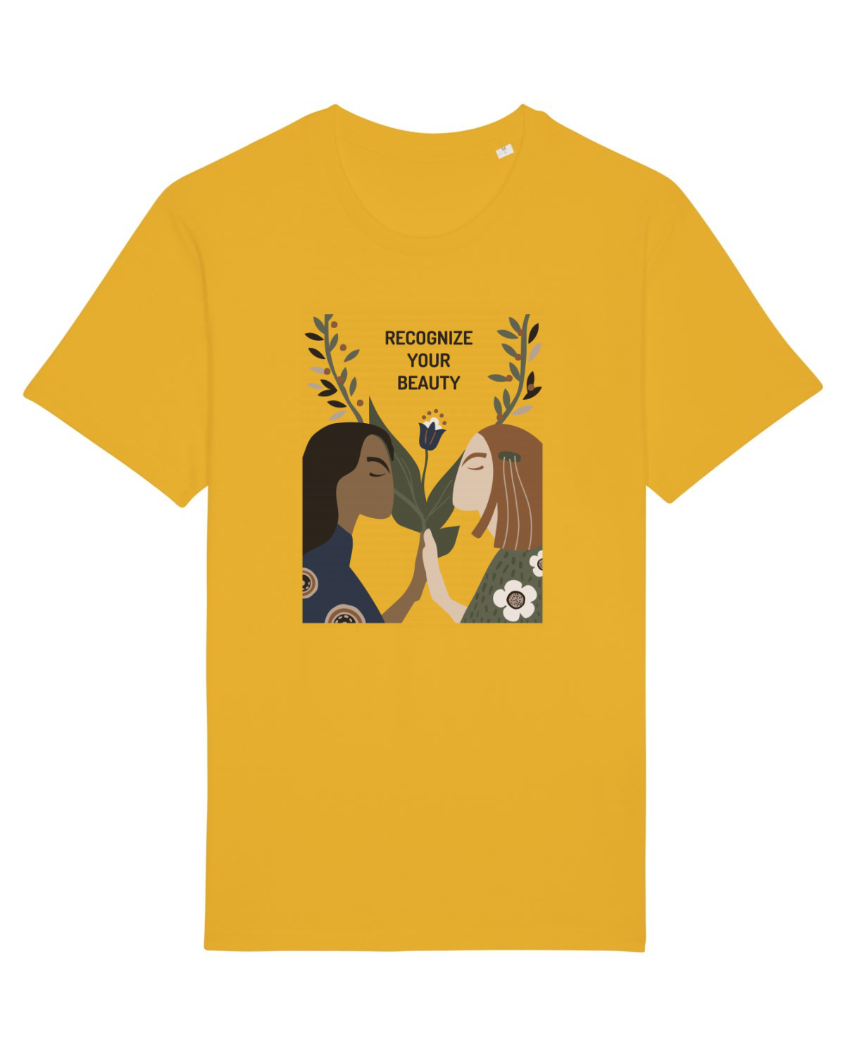 Tricou mânecă scurtă Unisex Rocker Spectra Yellow