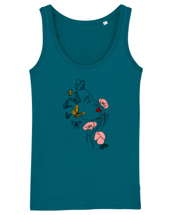 Spring Woman Ocean Depth