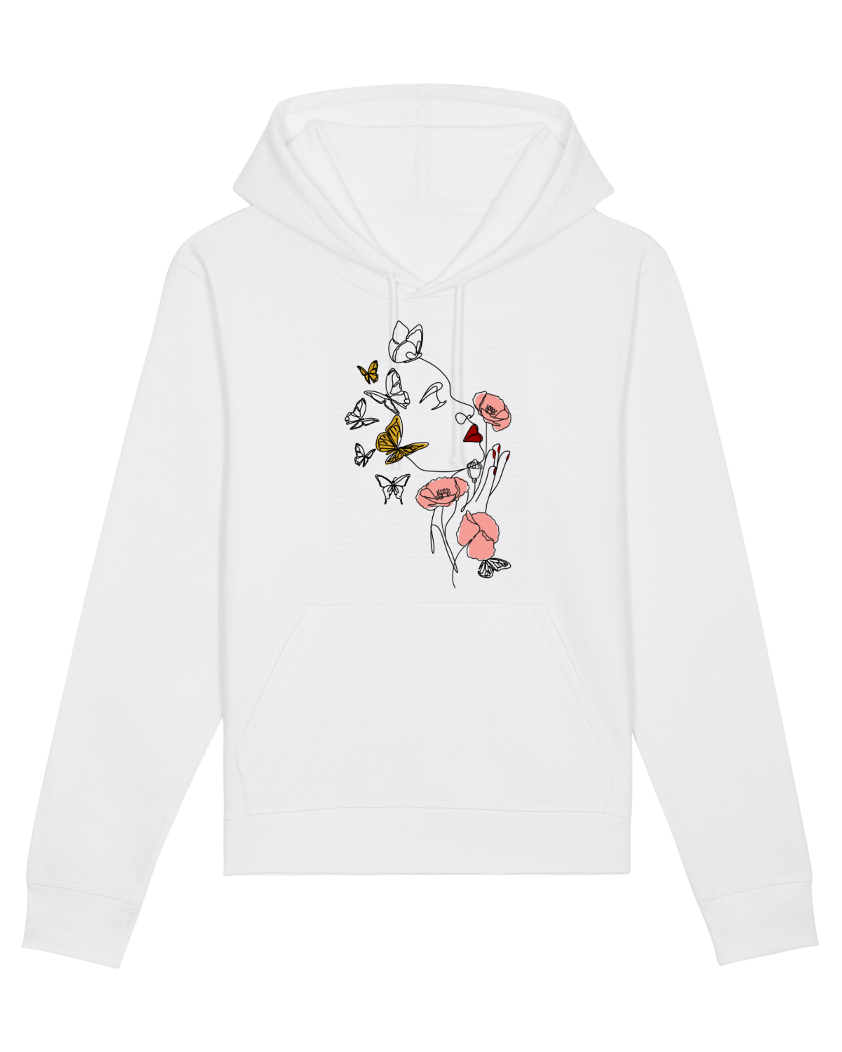 Hanorac Unisex Drummer White