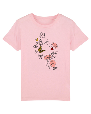 Spring Woman Cotton Pink