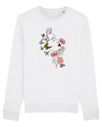 Spring Woman White