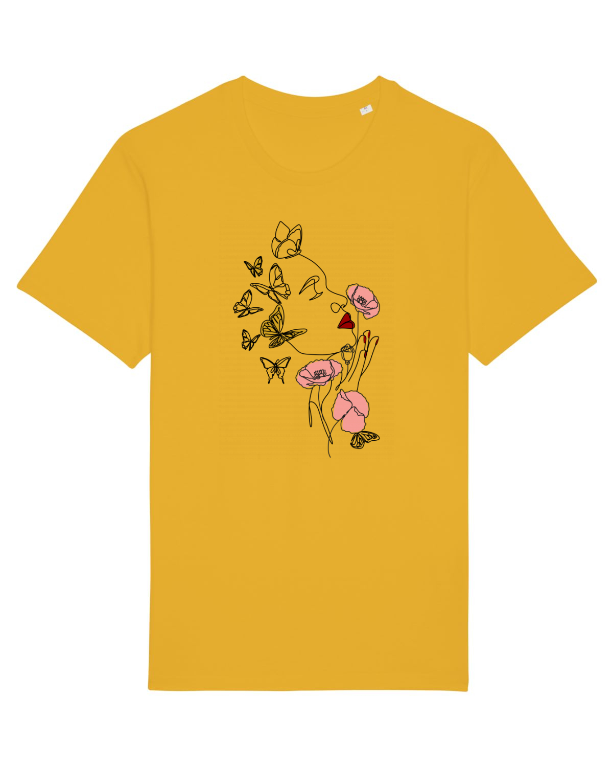 Tricou mânecă scurtă Unisex Rocker Spectra Yellow