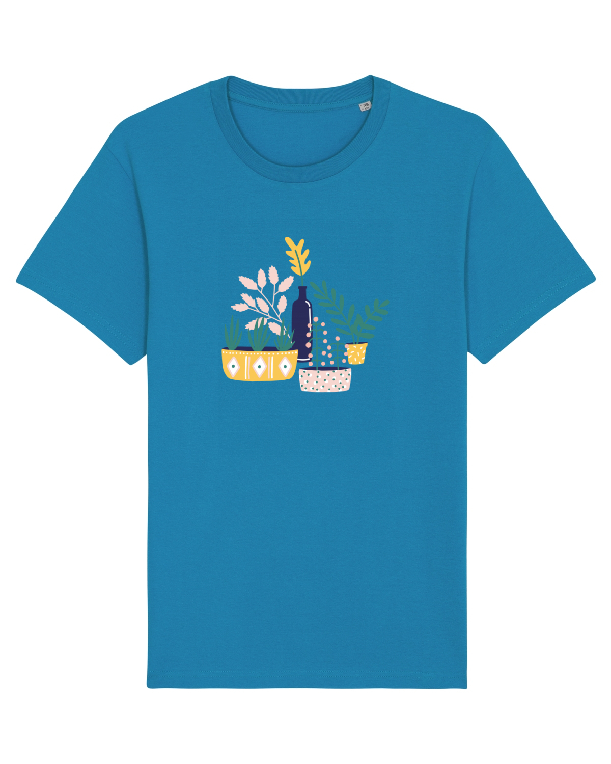 Tricou mânecă scurtă Unisex Rocker Azur