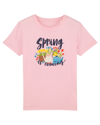 Spring Is Coming Cotton Pink