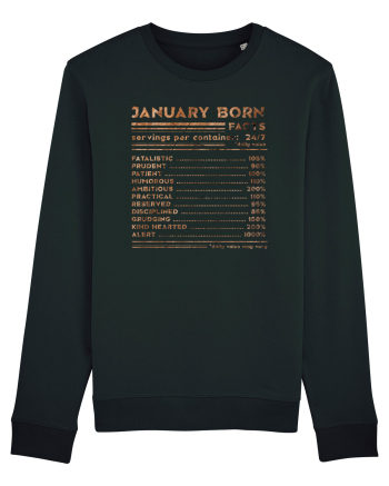 January Born Fun Facts Black