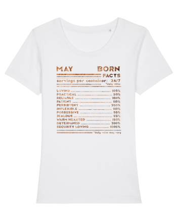May Born Fun Facts White