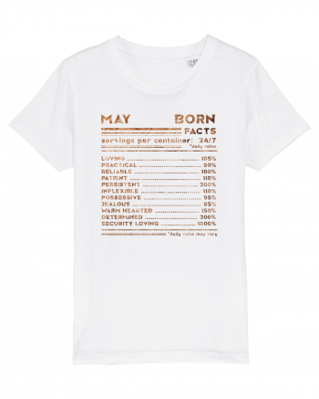 May Born Fun Facts White