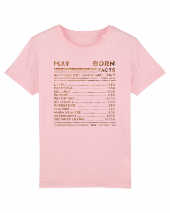 May Born Fun Facts Cotton Pink