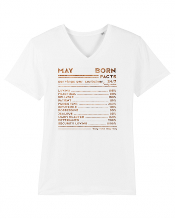 May Born Fun Facts White