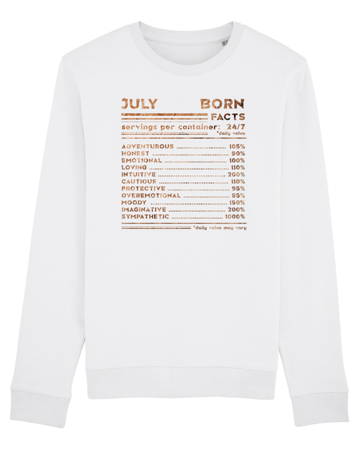 Bluză mânecă lungă Unisex Rise White