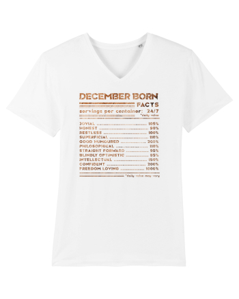 December Born Fun Facts White