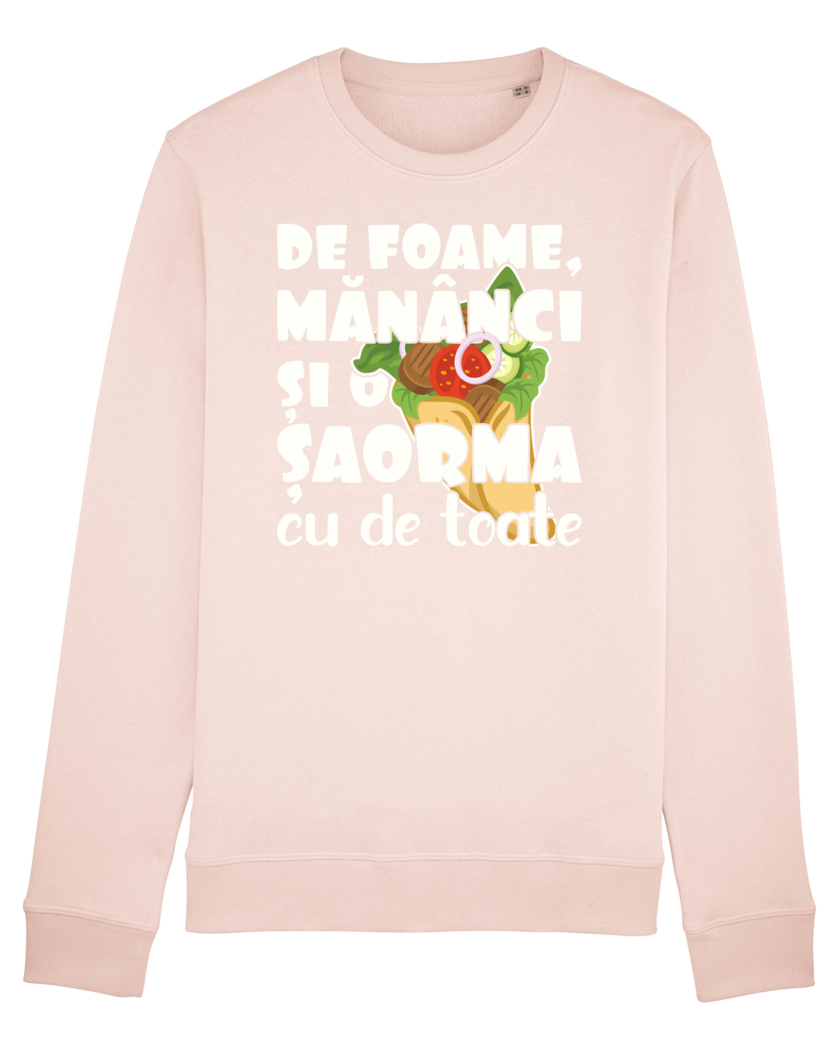 Bluză mânecă lungă Unisex Rise Candy Pink