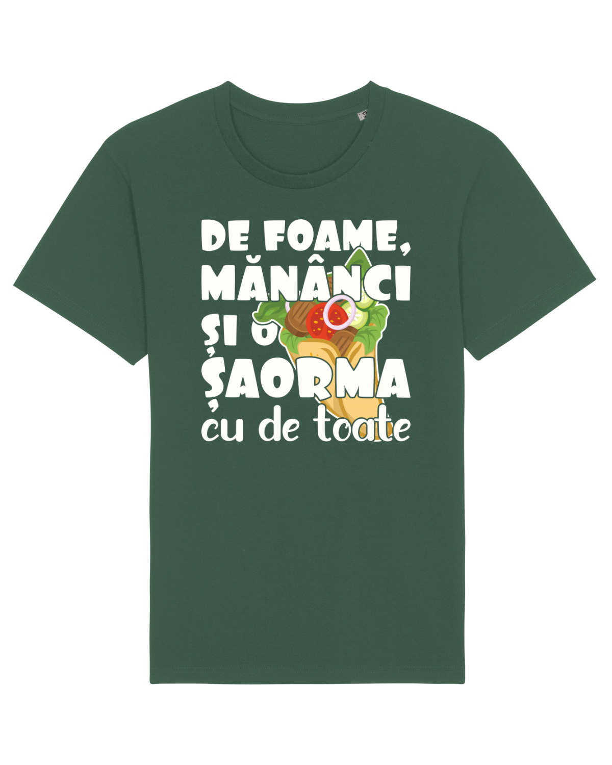 Tricou mânecă scurtă Unisex Rocker Bottle Green