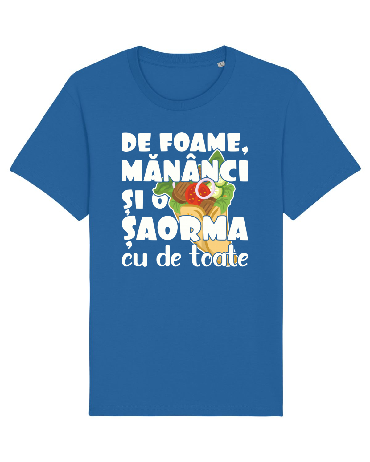 Tricou mânecă scurtă Unisex Rocker Royal Blue