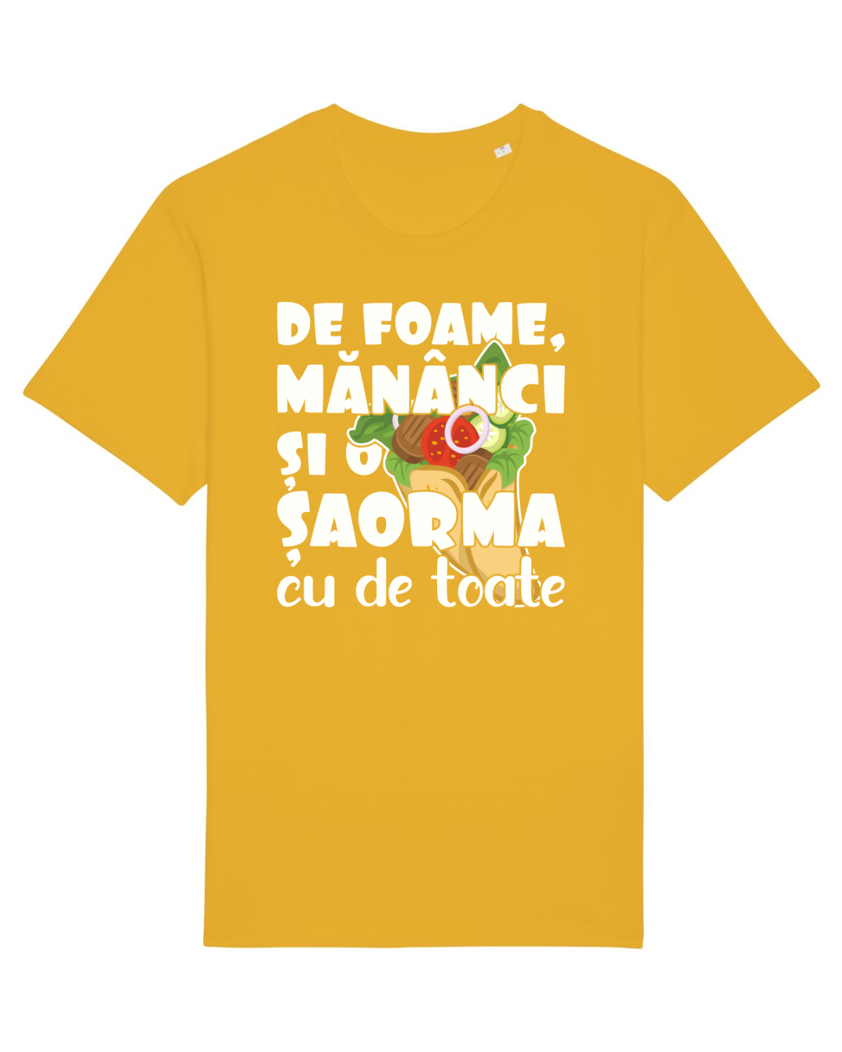 Tricou mânecă scurtă Unisex Rocker Spectra Yellow