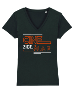 Cine zice, ala e Tricou mânecă scurtă guler V Damă Evoker