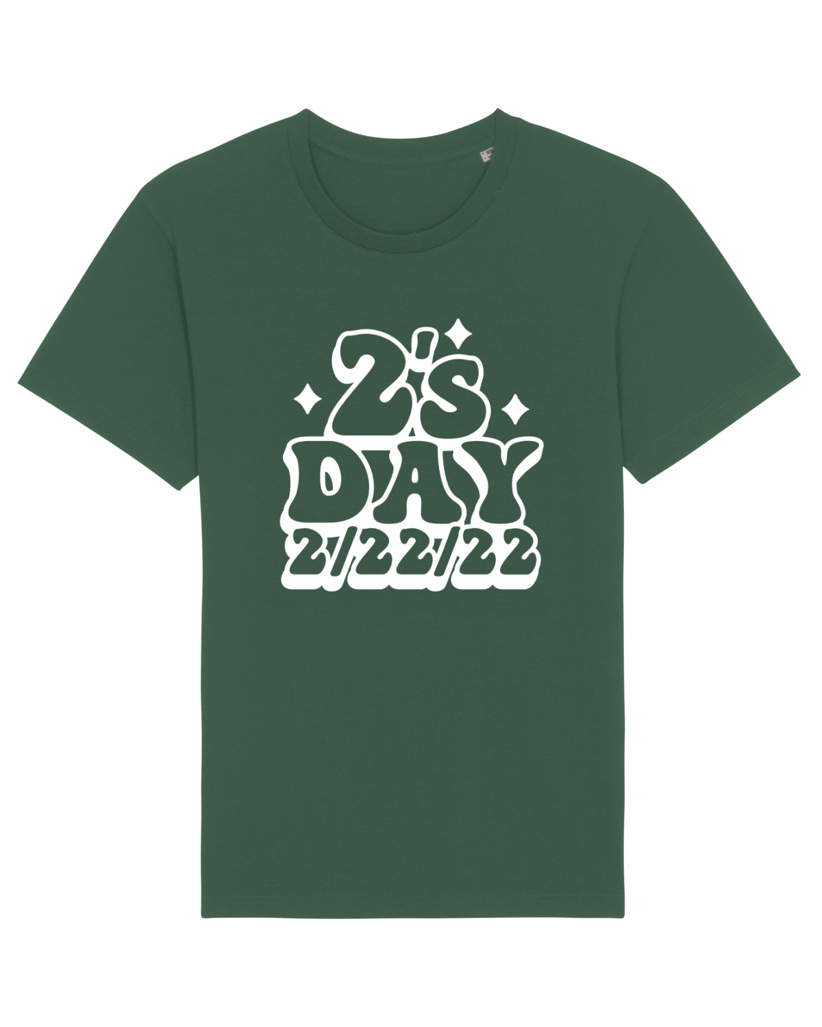 Tricou mânecă scurtă Unisex Rocker Bottle Green