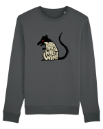 Rats will win! Bluză mânecă lungă Unisex Rise