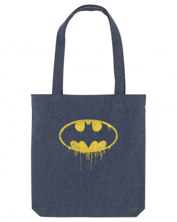 Bat's vintage design Midnight Blue