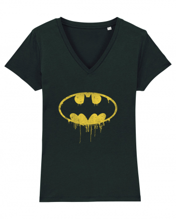 Bat's vintage design Black