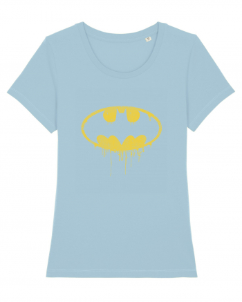 Bat's vintage design Sky Blue