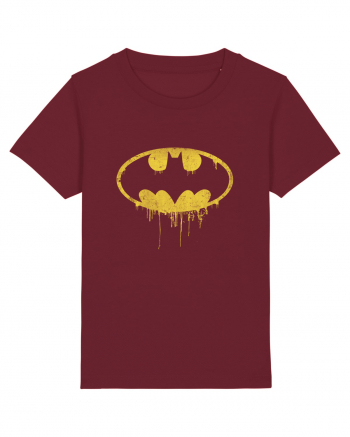 Bat's vintage design Burgundy