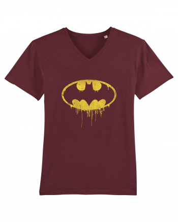 Bat's vintage design Burgundy