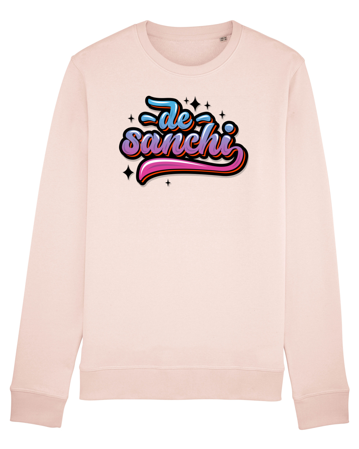 Bluză mânecă lungă Unisex Rise Candy Pink
