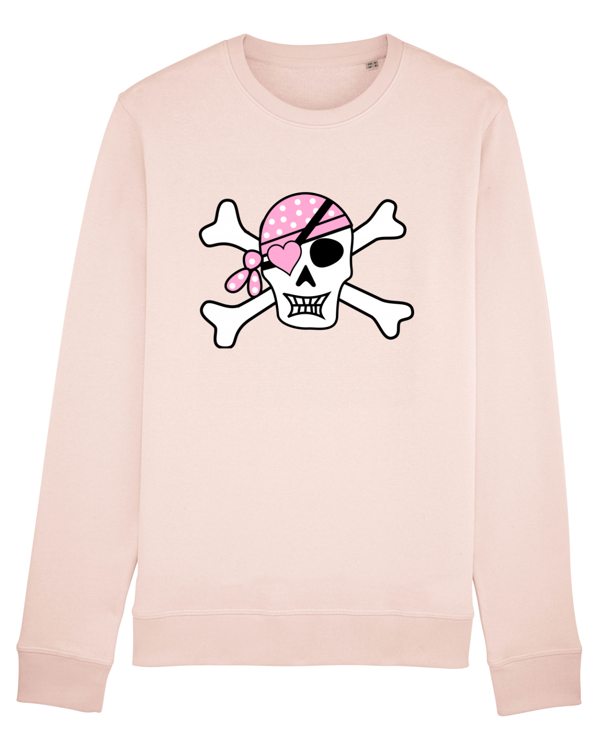 Bluză mânecă lungă Unisex Rise Candy Pink