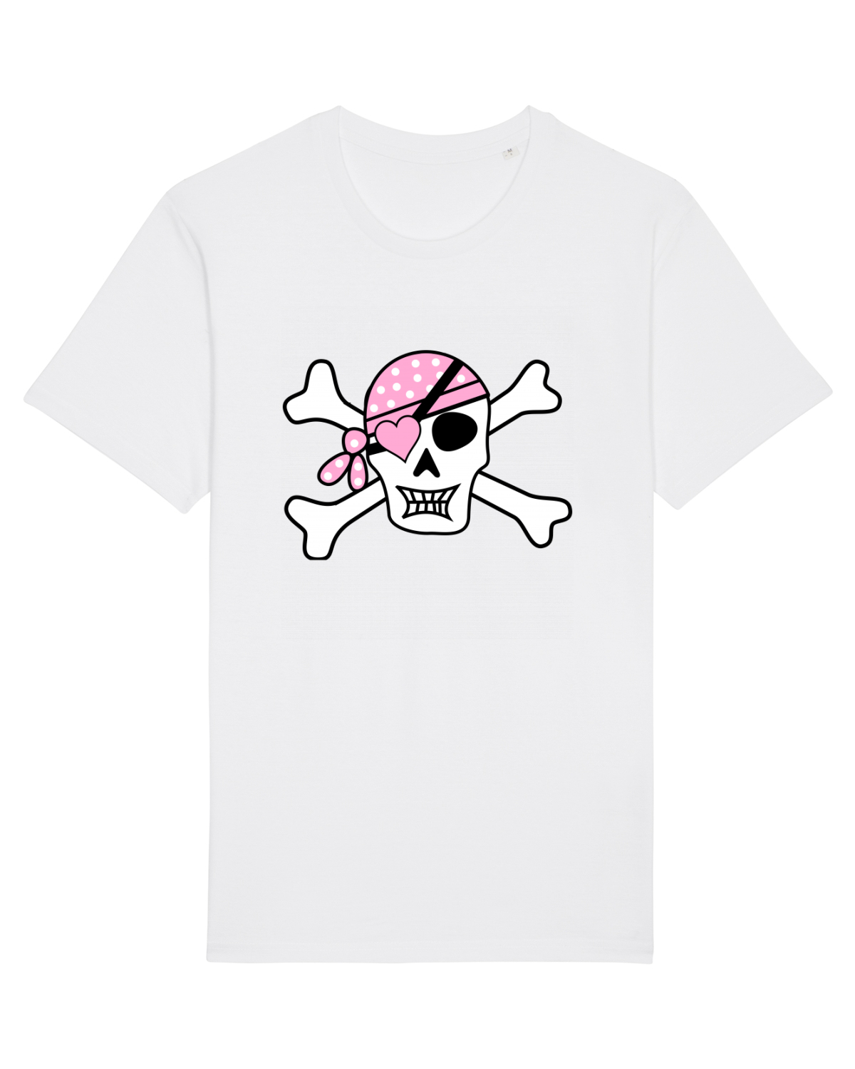 Tricou mânecă scurtă Unisex Rocker White