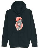 B D S M Chick Hanorac cu fermoar Unisex Connector