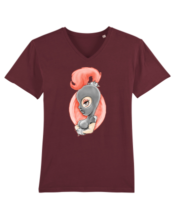 B D S M Chick Burgundy