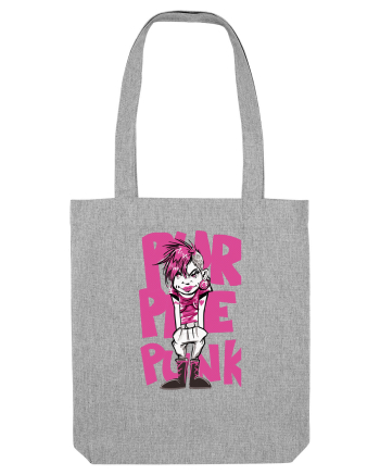 Purple Punk Heather Grey