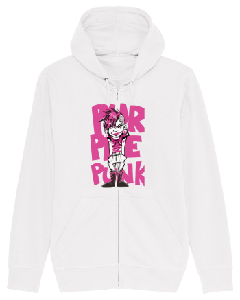 Purple Punk White