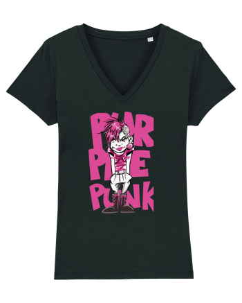 Purple Punk Black