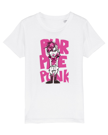 Purple Punk White