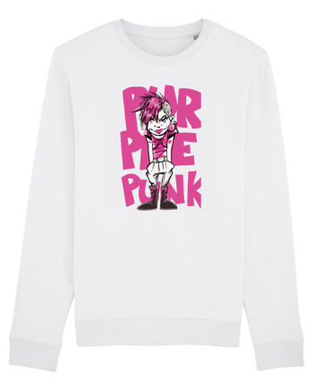 Purple Punk White