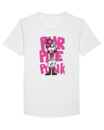 Purple Punk Tricou mânecă scurtă guler larg Bărbat Skater