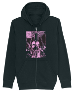 Pink Punks Hanorac cu fermoar Unisex Connector