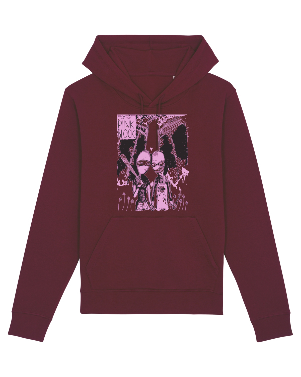 Hanorac Unisex Drummer Burgundy