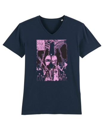 Pink Punks French Navy